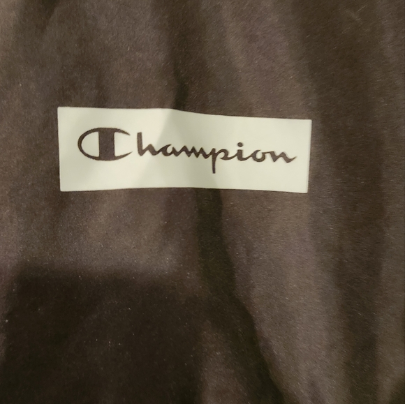Champion Like New Unisex Windbreaker Running Rain Jacket - Large, Black & Gray - Picture 3 of 9